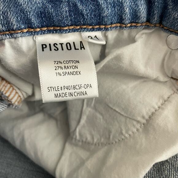 Pistola High Rise cut off shorts Sz 31 - Picture 4 of 7